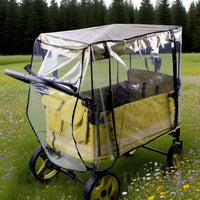 Stroller Rain Cover – Windproof Protective Arch for 2-seater and 4-seater Strollers – Venaro 