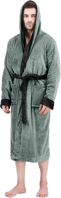 Bequemer Herren Fleece Bademantel - Harry