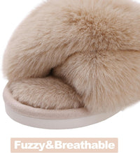 Fuzzy Slippers with Memory Foam - CloudStep