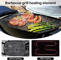 Hochleistungs-Heizspirale aus Edelstahl 2200W für elektrischen Outdoor-BBQ – Zeythra