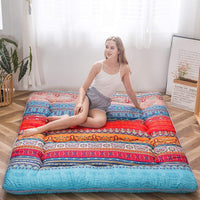 Folding Japanese Futon Floor Mattress with Memory Foam Support – Arivon