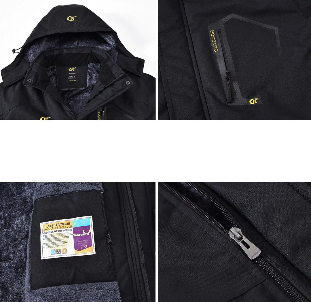 Wasserdichte Herren Winterjacke - Max