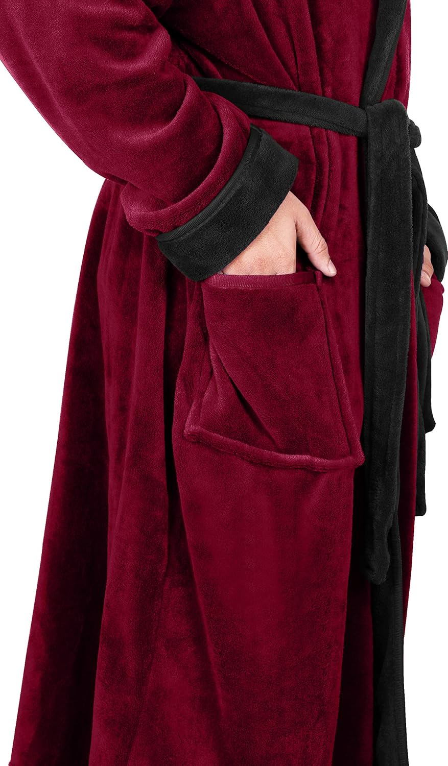 Bequemer Herren Fleece Bademantel - Harry