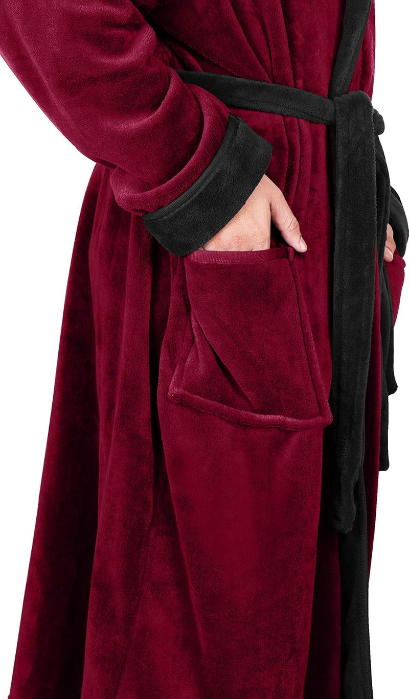 Bequemer Herren Fleece Bademantel - Harry