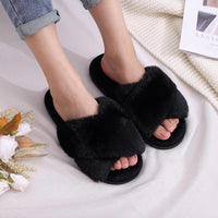 Fuzzy Slippers with Memory Foam - CloudStep