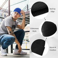 Gebreide Winter Beanie - Robin