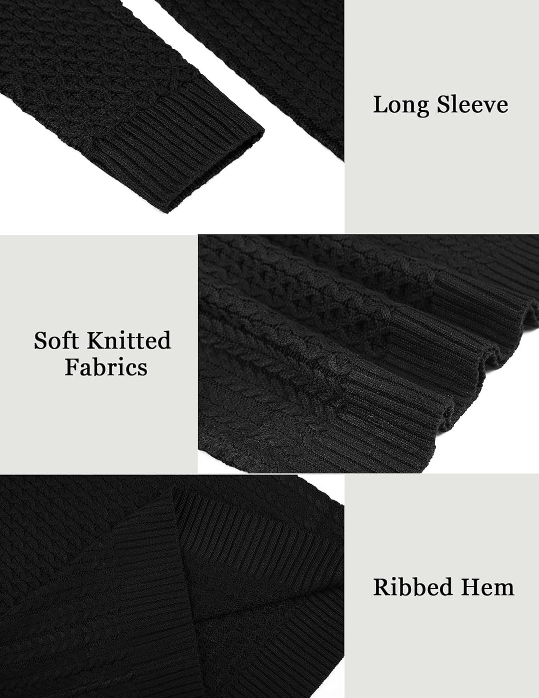 Lässiger Herren-Strickrollkragenpullover - Sander