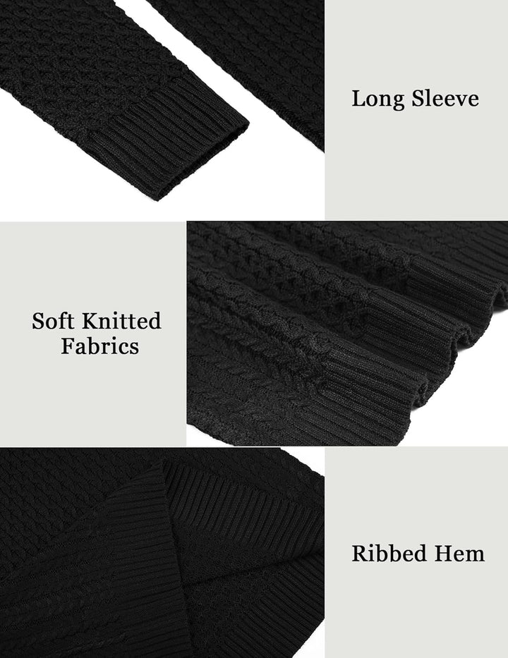 Lässiger Herren-Strickrollkragenpullover - Sander