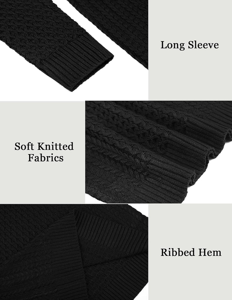 Lässiger Herren-Strickrollkragenpullover - Sander