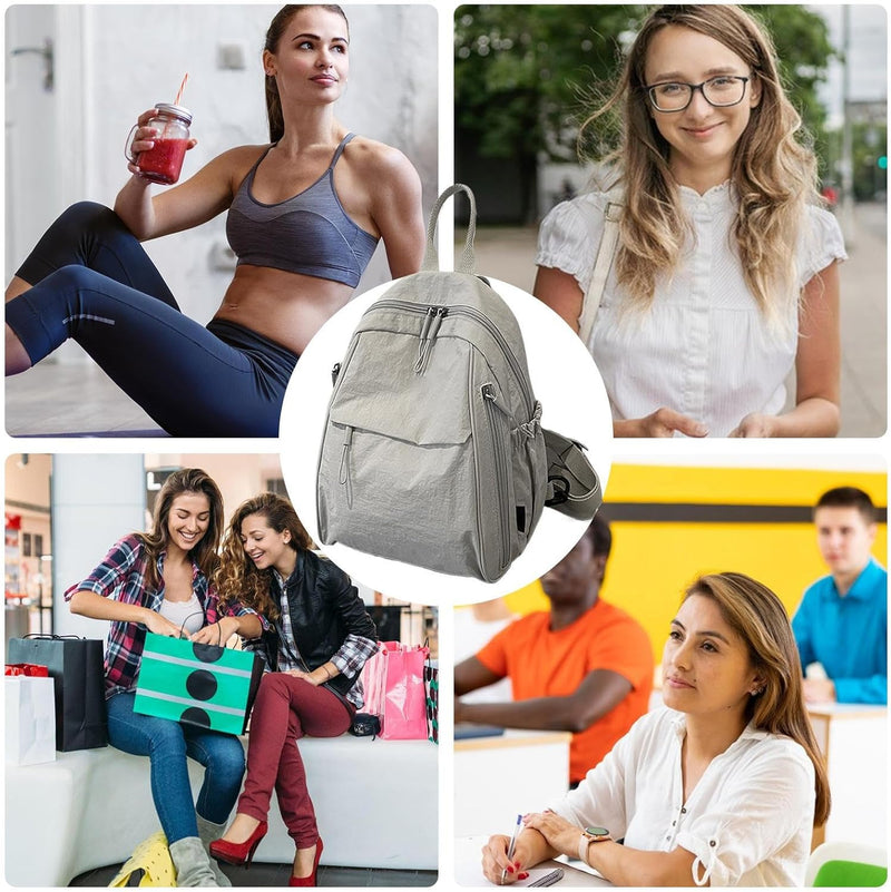 Waterproof Casual Backpack – Multiple Compartments Travel and School Backpack – Arvion 