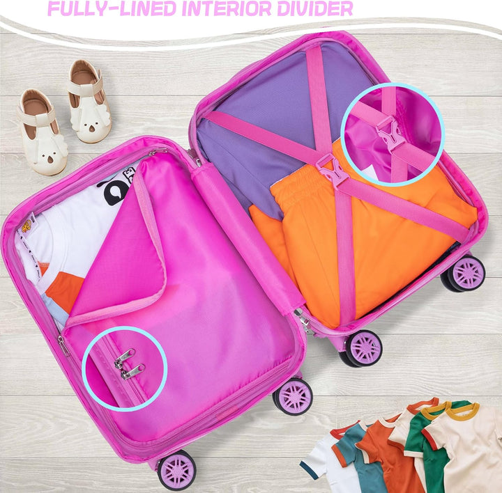 Kinder Bagage Set 5-delig met Hard Shell en Spinnerwielen – Game Day