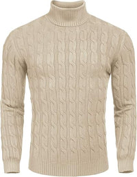 Lässiger Herren-Strickrollkragenpullover - Sander