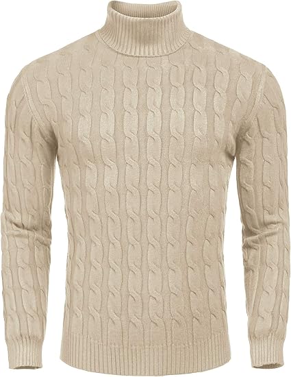 Lässiger Herren-Strickrollkragenpullover - Sander