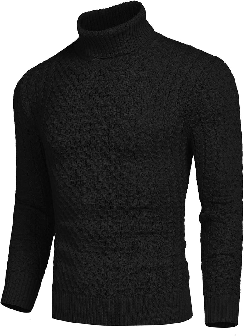 Lässiger Herren-Strickrollkragenpullover - Sander