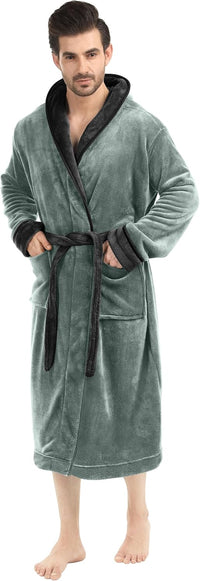 Bequemer Herren Fleece Bademantel - Harry