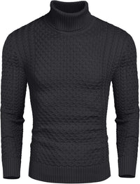 Lässiger Herren-Strickrollkragenpullover - Sander