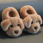 Kinderpantoffeln mit Welpendesign – PuppyPaws
