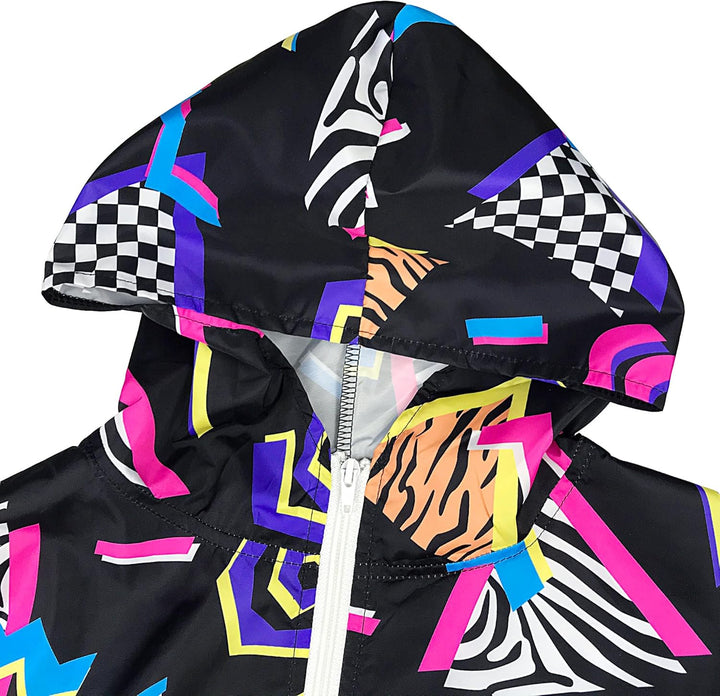 Retro Dames Windbreaker Jumpsuit - Elodie