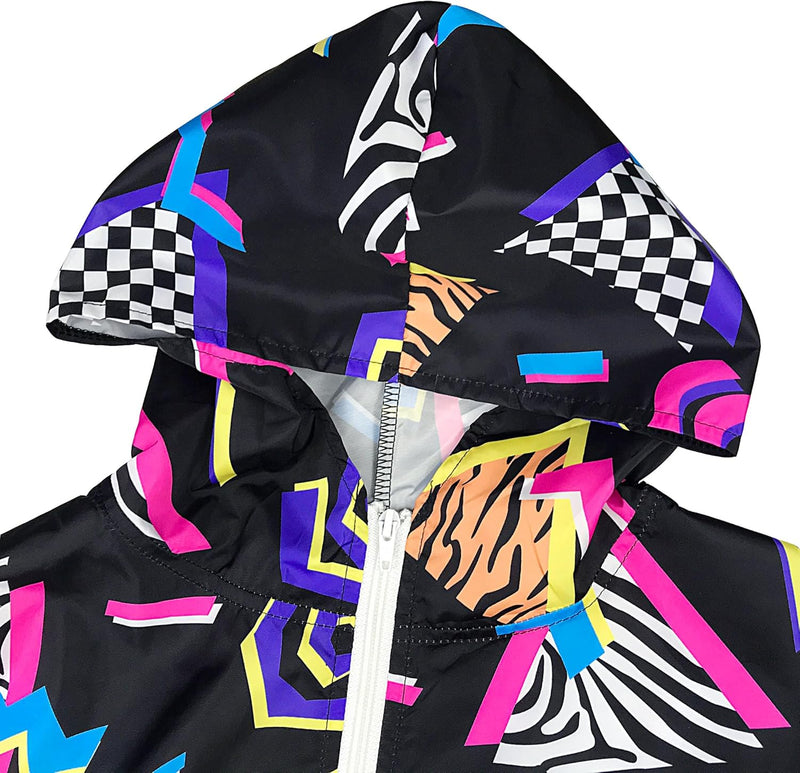 Retro Dames Windbreaker Jumpsuit - Elodie