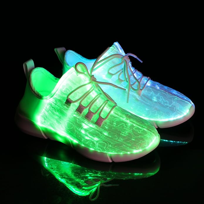 Flitsende LED Fiber Optic Sneakers - Orion