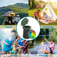 Tragbare Toilette mit verstellbarer Höhe – CampMate