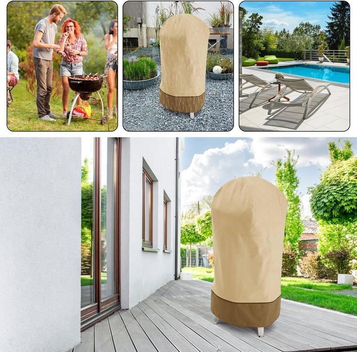 Wasserdichte Oxford-Abdeckung für BBQ-Räuchergrill mit UV-Schutz – Bravoro