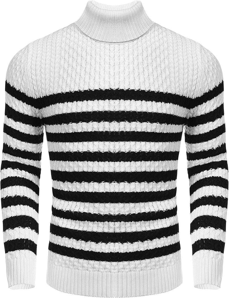 Lässiger Herren-Strickrollkragenpullover - Sander