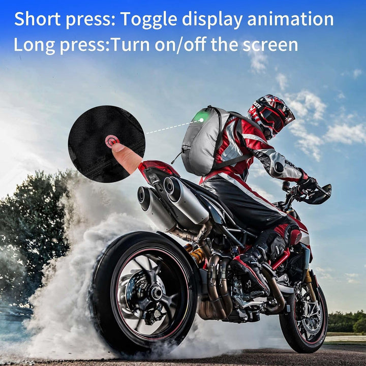 LED Reisrugzak – Waterdichte Lichtgevende Rugzak met Muziekresponsieve Verlichting – Nexora