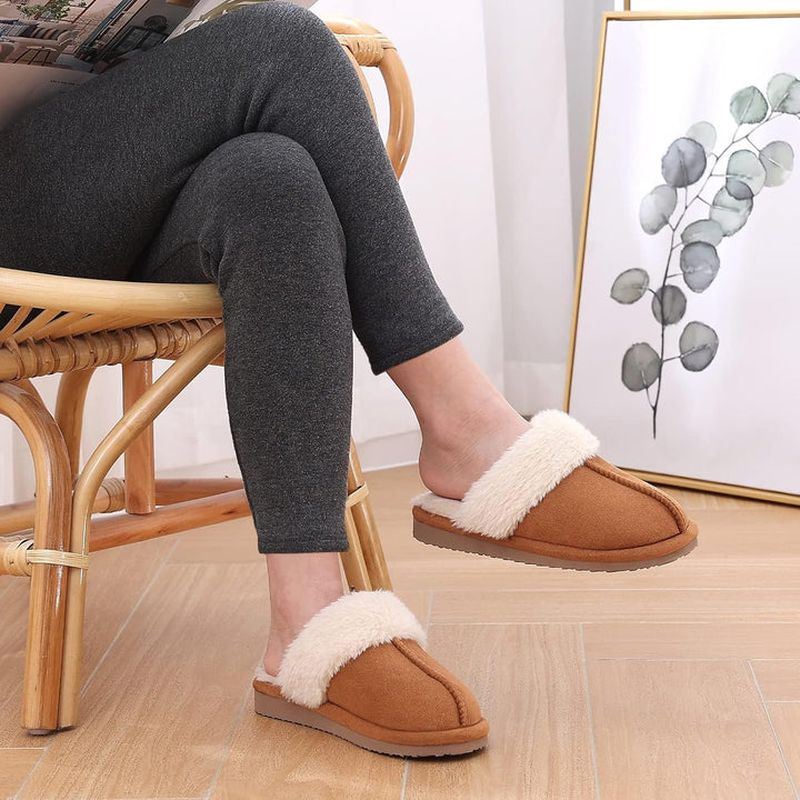 Flauschige Memory Foam Hausschuhe - SoftStep
