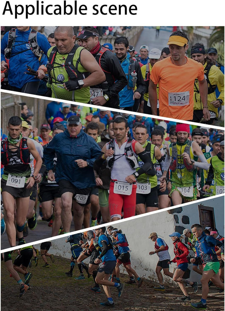 Laufwesten-Rucksack – Leichtes Hydrationspaket für Trailrunning & Radfahren – Alvory