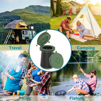 Tragbare Toilette mit verstellbarer Höhe – CampMate