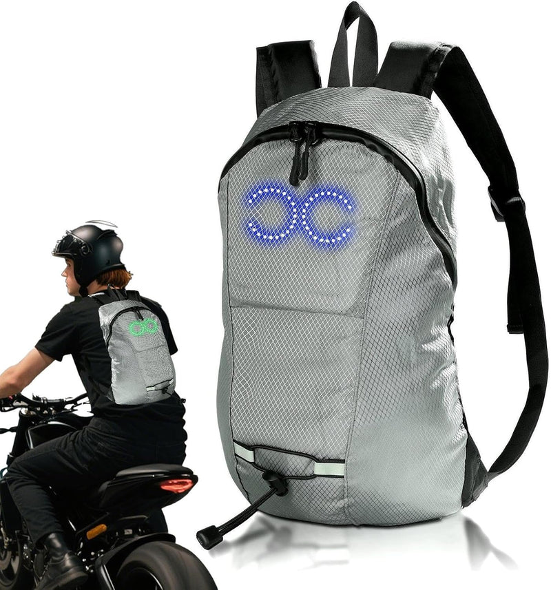 LED Reisrugzak – Waterdichte Lichtgevende Rugzak met Muziekresponsieve Verlichting – Nexora