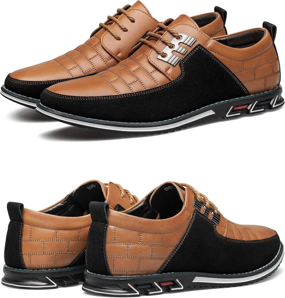Stijlvolle Leren Herenschoenen - James