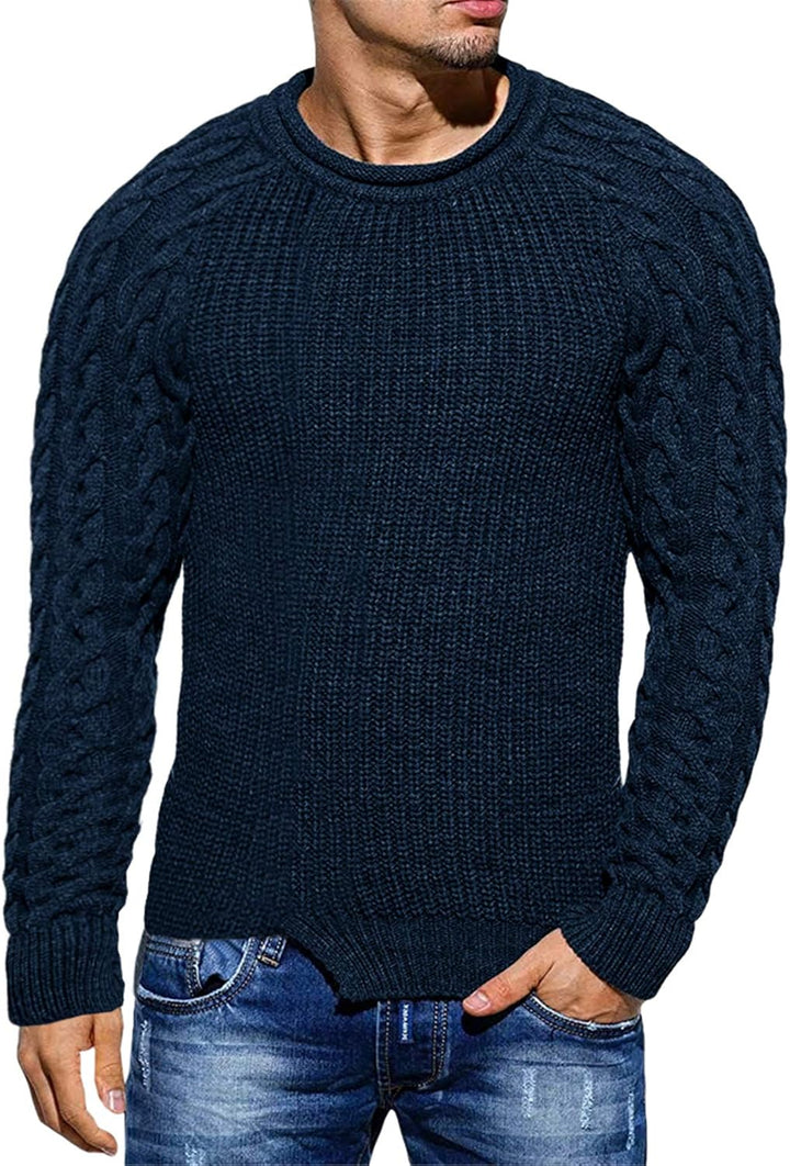 Robuster Herren-Sweater - Damian