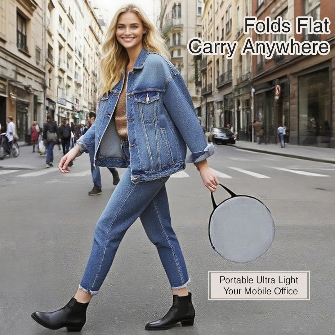 Laptop Zonnescherm – Vouwbare Antireflectie Privé Tent voor 13–16" Apparaten – Travory