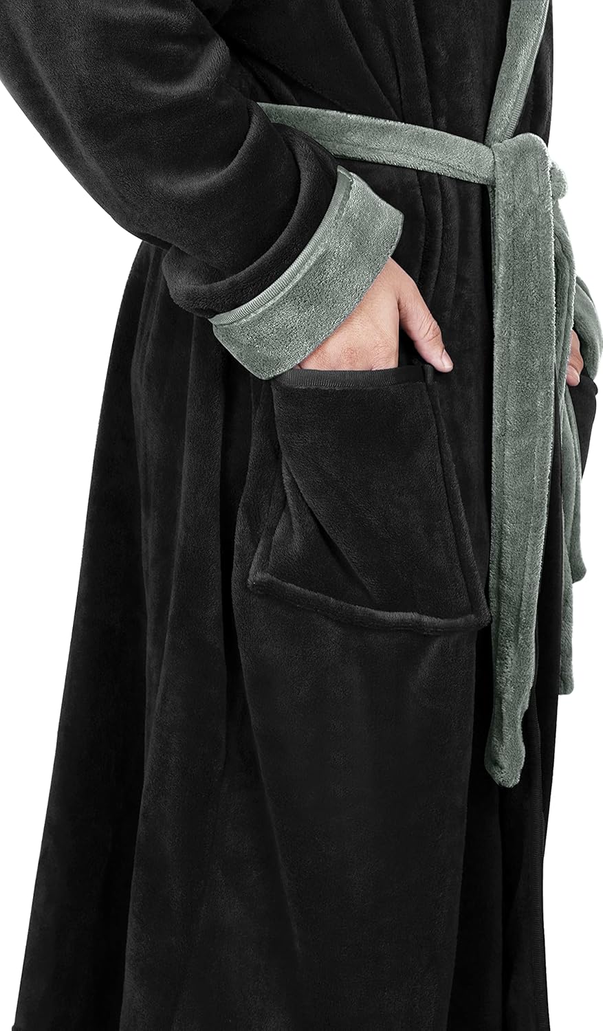 Bequemer Herren Fleece Bademantel - Harry