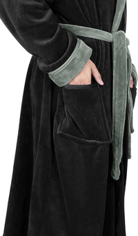 Bequemer Herren Fleece Bademantel - Harry