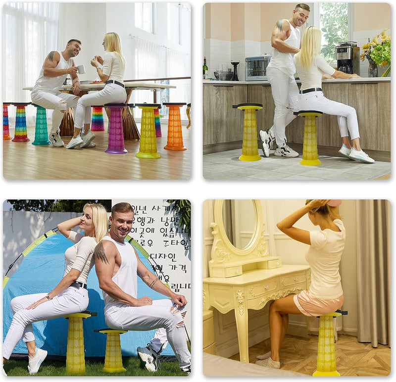 Klapphocker mit verstellbarer Höhe – SitMate