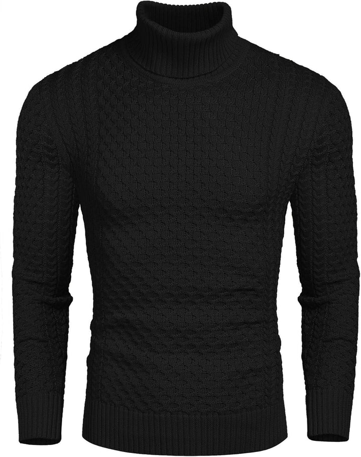 Lässiger Herren-Strickrollkragenpullover - Sander