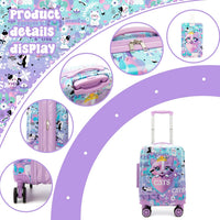 Kinder Bagage Set 5-delig met Hard Shell en Spinnerwielen – Game Day