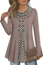 Stilvoller Colorblock Pullover Sweatshirt für Damen - Bella