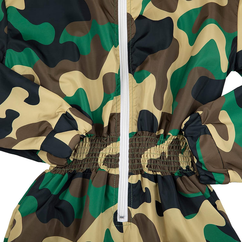 Retro Dames Windbreaker Jumpsuit - Elodie
