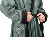 Bequemer Herren Fleece Bademantel - Harry