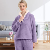 Fluffy Pyjama Set voor Dames - CozyPlush