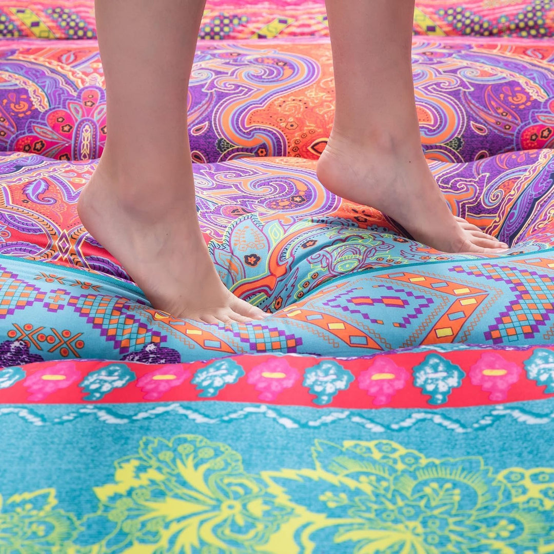 Folding Japanese Futon Floor Mattress with Memory Foam Support – Arivon