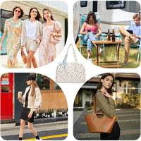 Bow Duffle Bag – Grote Canvas Weekendtas met Lintenaccent – Floria