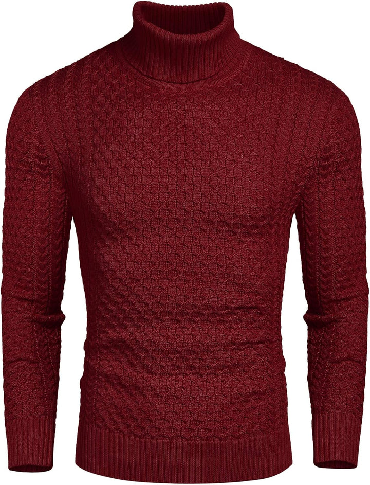 Lässiger Herren-Strickrollkragenpullover - Sander