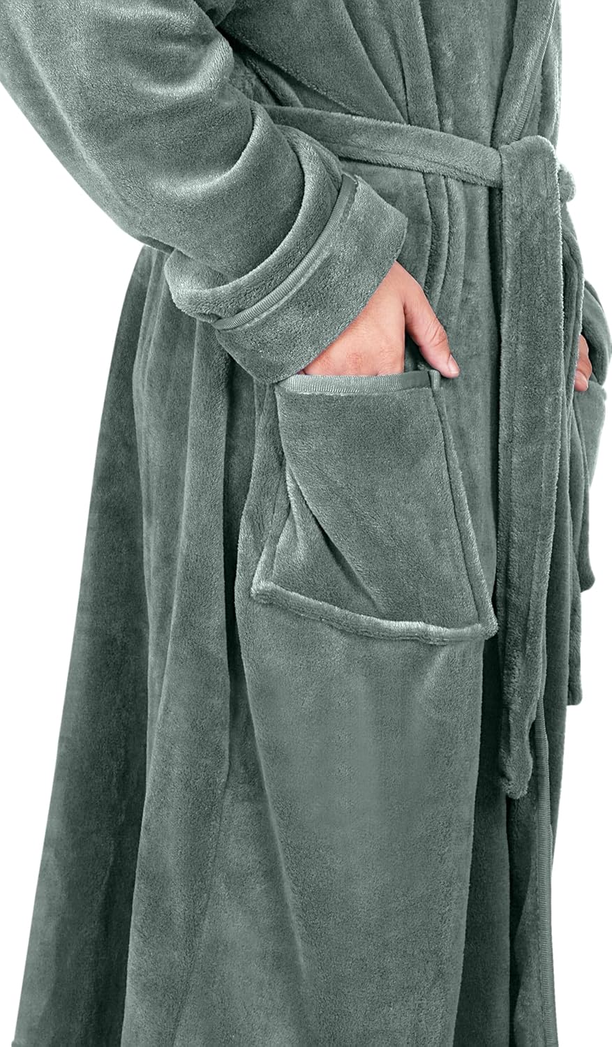 Bequemer Herren Fleece Bademantel - Harry