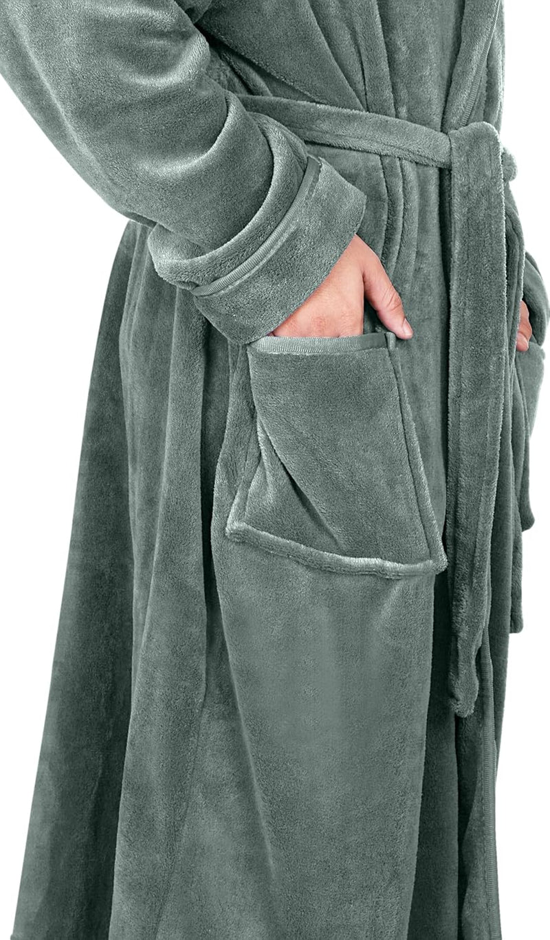 Bequemer Herren Fleece Bademantel - Harry