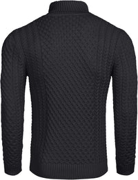 Lässiger Herren-Strickrollkragenpullover - Sander